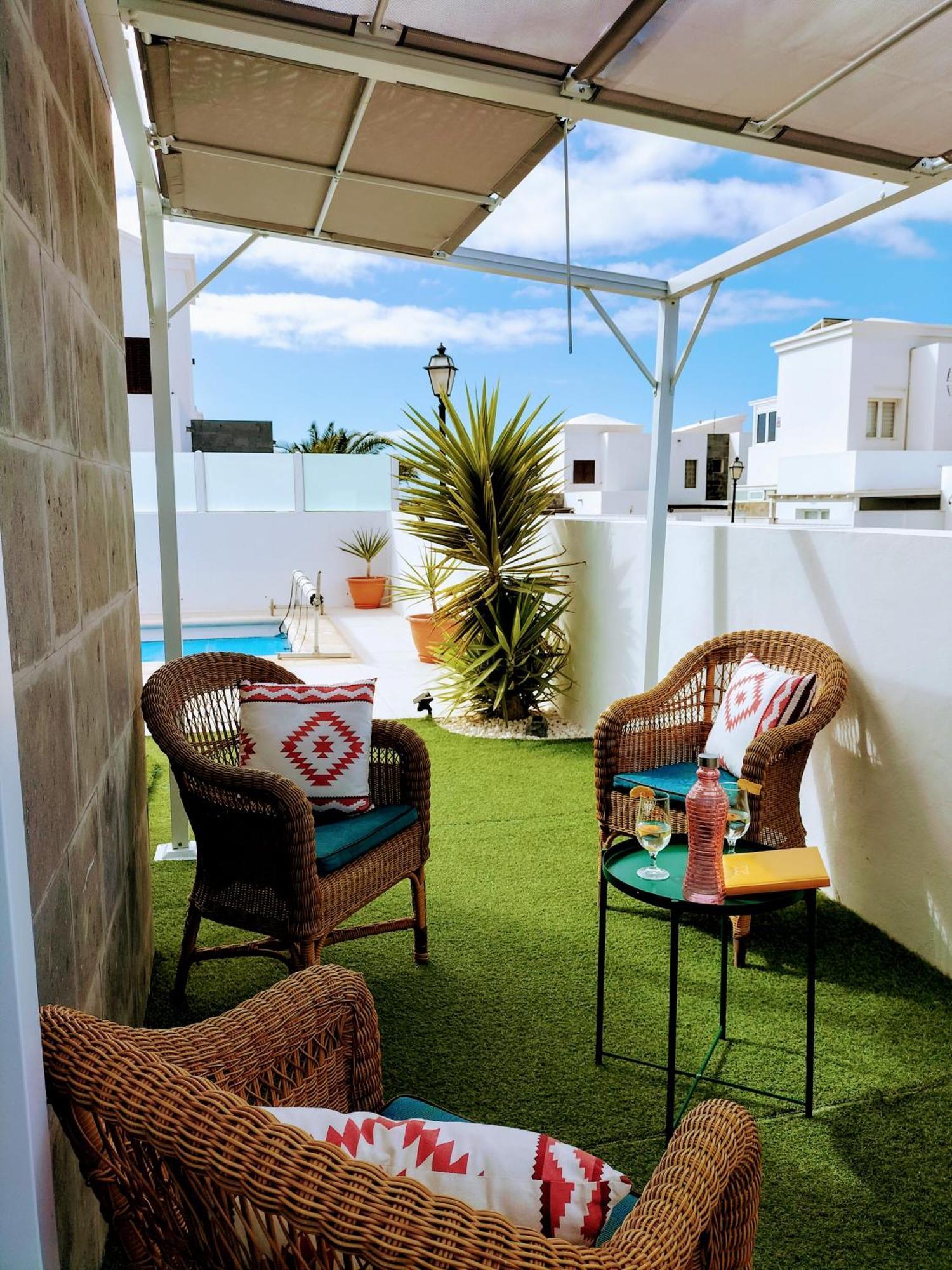 Lovely Villa Agua & Fuego,Heated Pool Playa Blanca (Lanzarote) Exterior foto