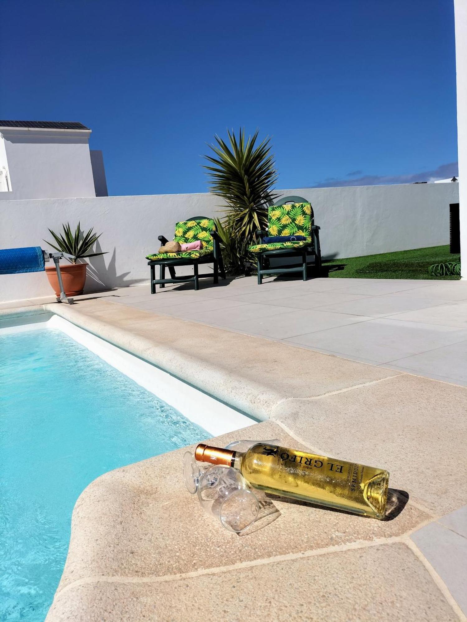Lovely Villa Agua & Fuego,Heated Pool Playa Blanca (Lanzarote) Exterior foto