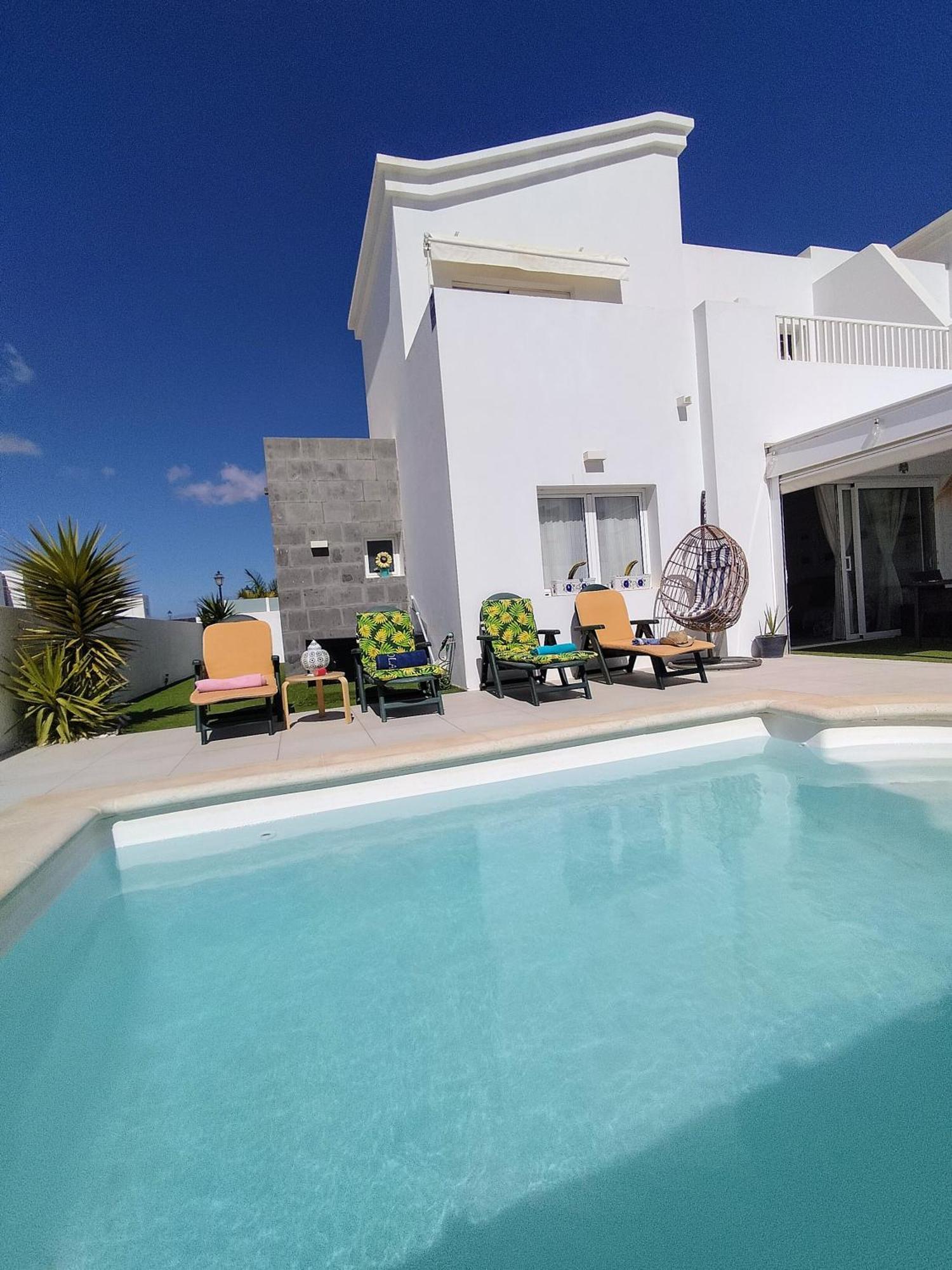 Lovely Villa Agua & Fuego,Heated Pool Playa Blanca (Lanzarote) Exterior foto