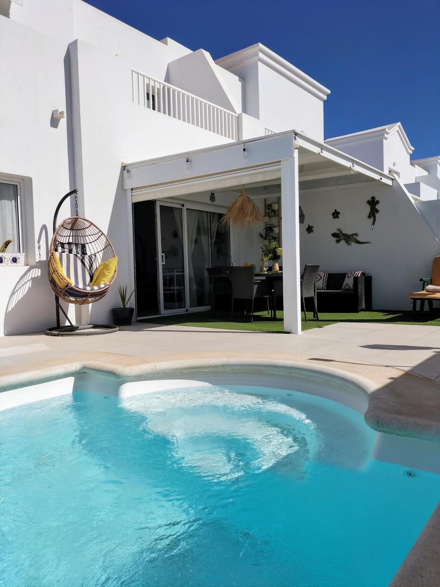 Lovely Villa Agua & Fuego,Heated Pool Playa Blanca (Lanzarote) Exterior foto